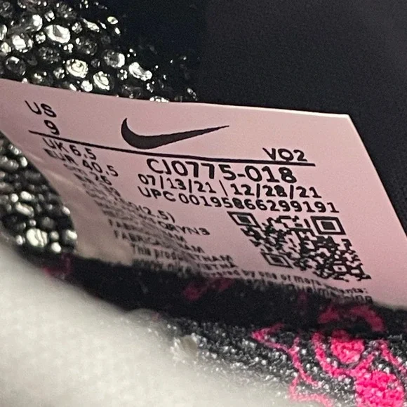 Nike Women's‎ Superrep Cycle Shoes Size US 9 Black/Phantom/CJ0775-018 - Picture 10 of 11